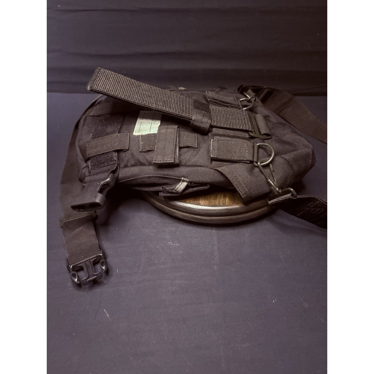 Gas Mask Or Large Utility Pouch Drop Leg w/Suede EMT Tactical Military Hunting