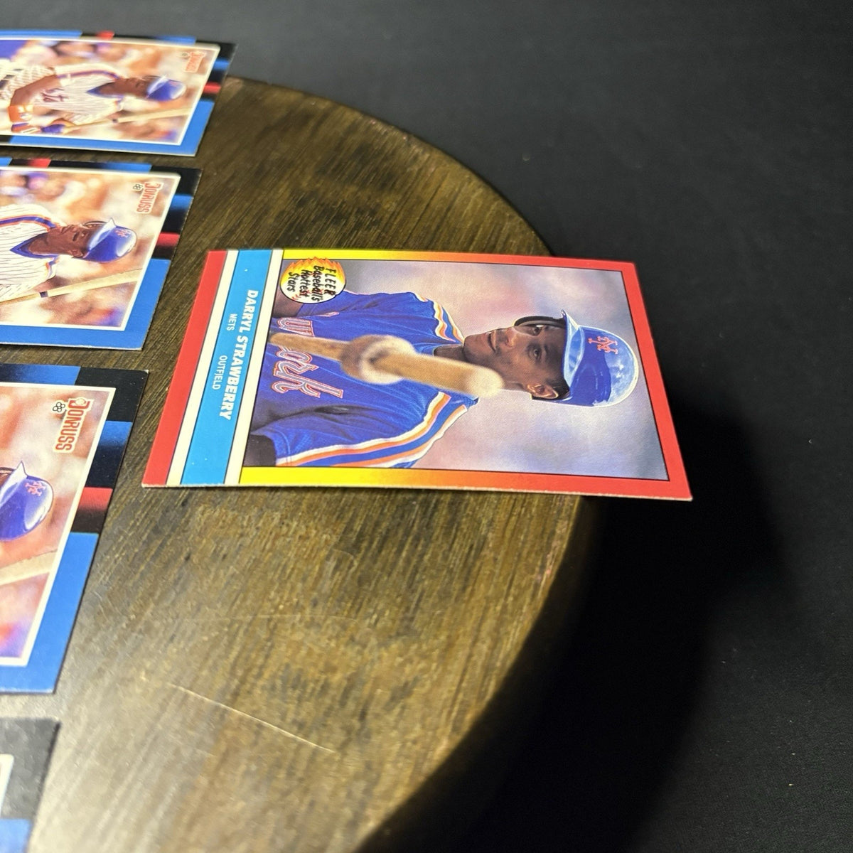 Darryl Strawberry Lot (5) Baseball Cards 1988 Fleer HIGH GRADE New York Mets MLB