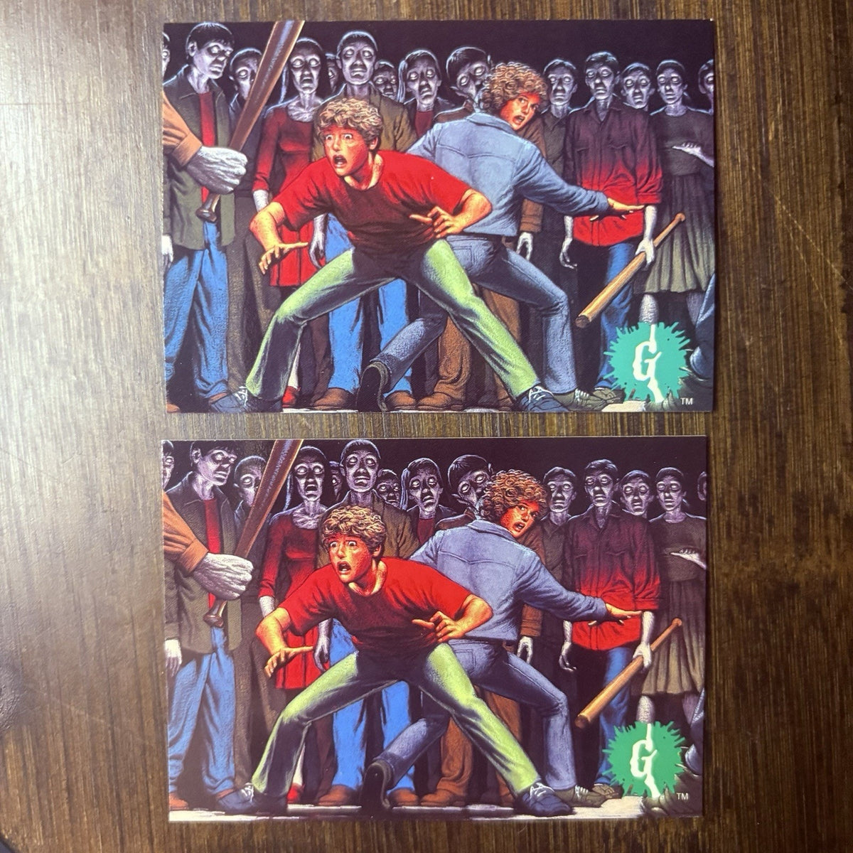 1996 Goosebumps Circle Of Doom #2 Lot Of (2) High Grade Trading Card, See Photos