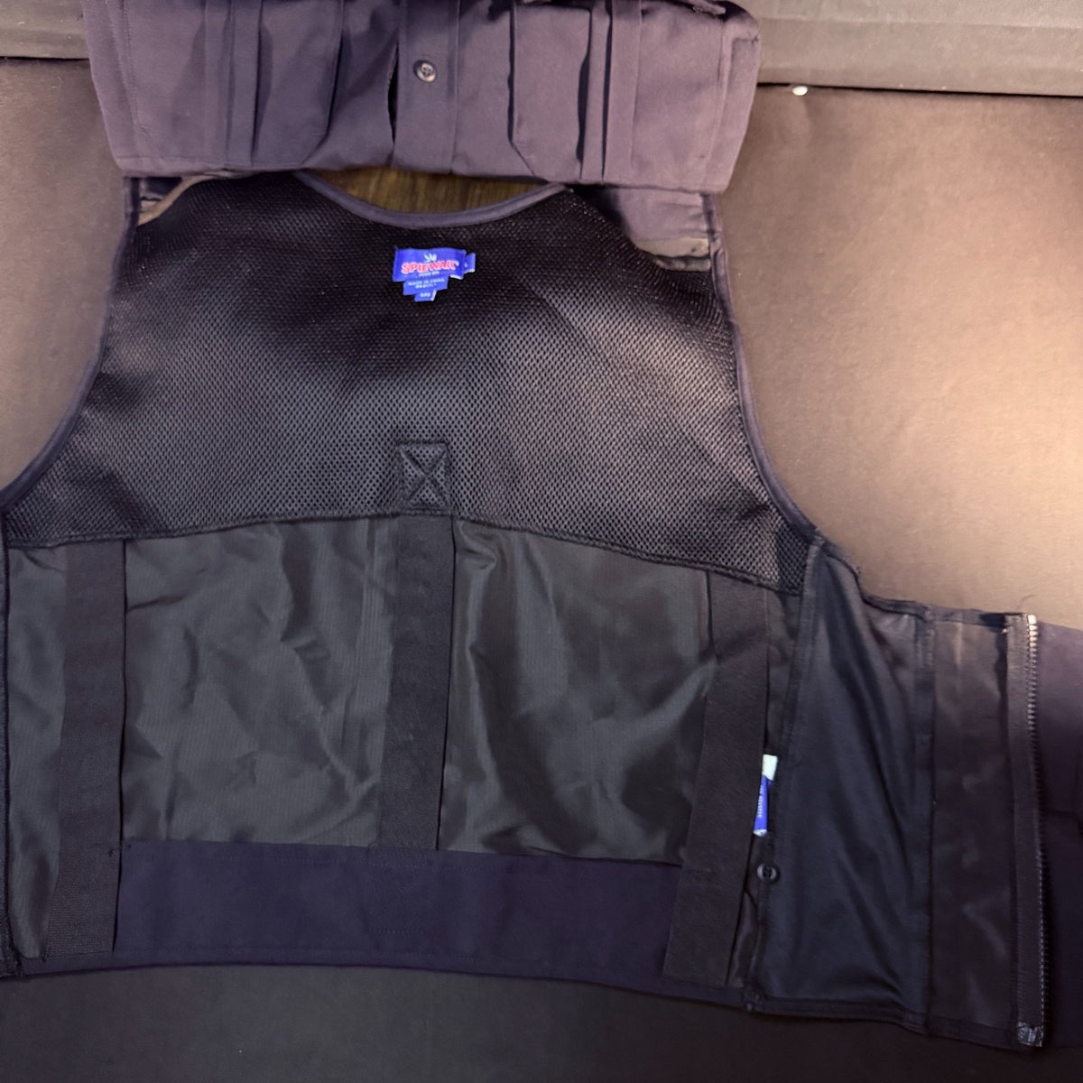 Spiewak Tactical Armor Carrier Vest Size Large Regular Dark Navy Carrier Only
