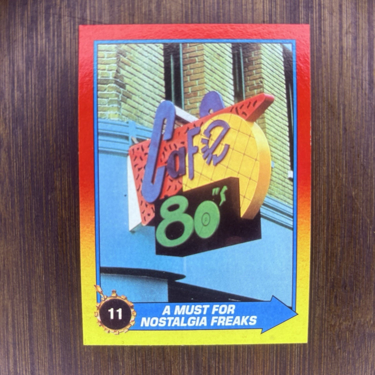 Back To The Future 2 1989 Topps #11 "A Must For Nostalgia Freaks" High Grade