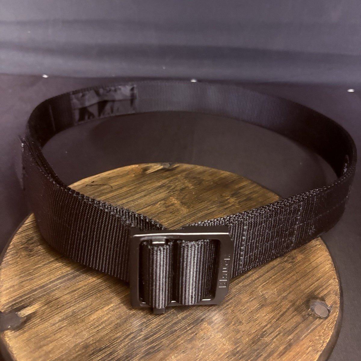 Blauer Vise Trainers Belt Size XL 40"- 42" Long 1.75” Wide, B002 Black Nylon Web
