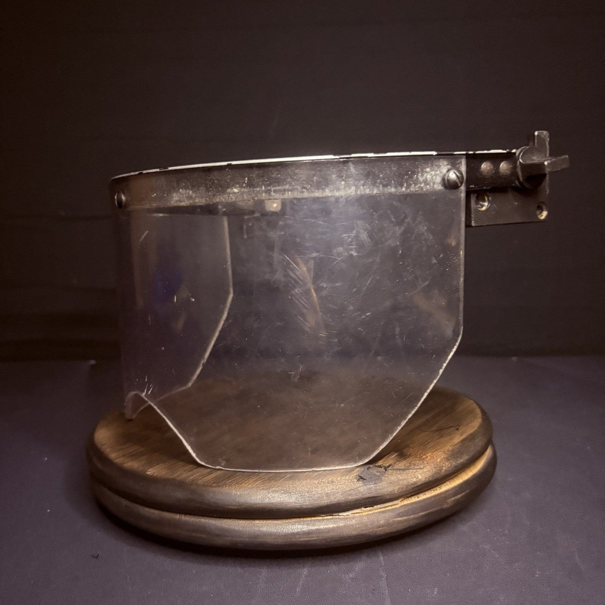 Face Shield For Ballistic Helmet (With Mounts) Removable, Special Cut