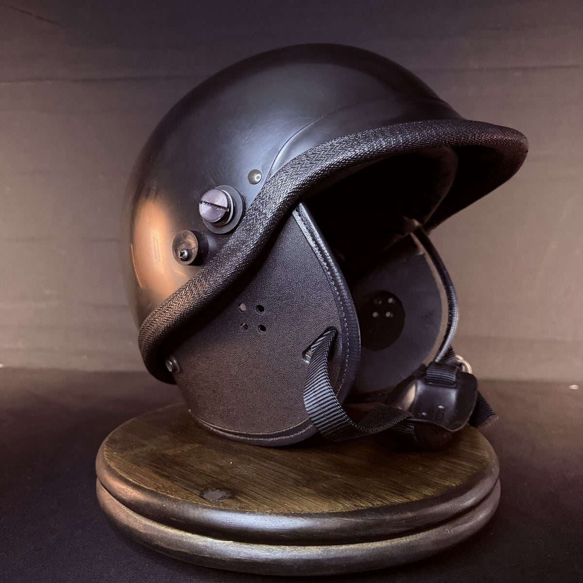 Crown Impact 906 Helmet Size Large Model C-3 Black USA Made Duty Headgear