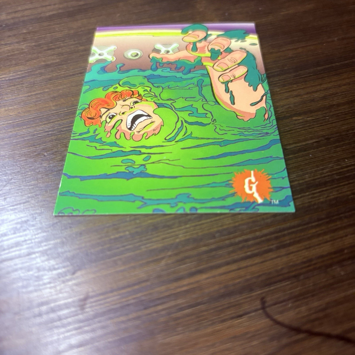 1996 Goosebumps "Tub of Terror" #8 High Grade Topps Trading Card -See Photos-