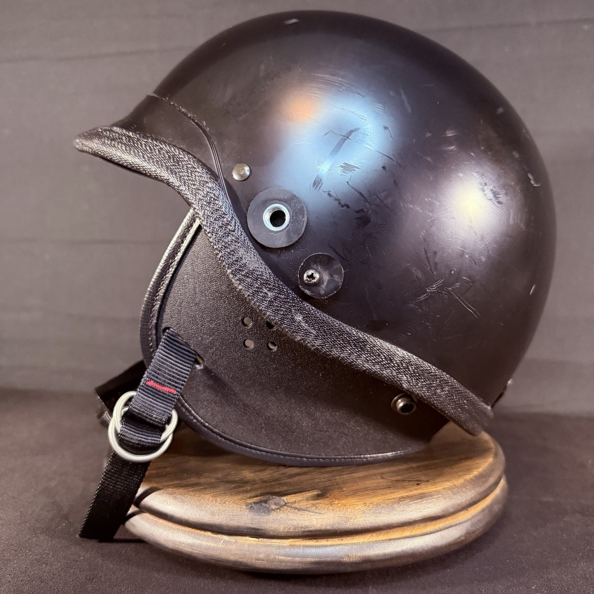 Crown Impact Helmet Size Extra Large Model C-3 906 Black USA Made Duty Headgear