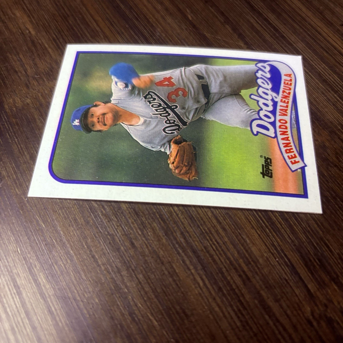1989 Topps - #150 Fernando Valenzuela, LA Dodgers, EX/NM Cond.