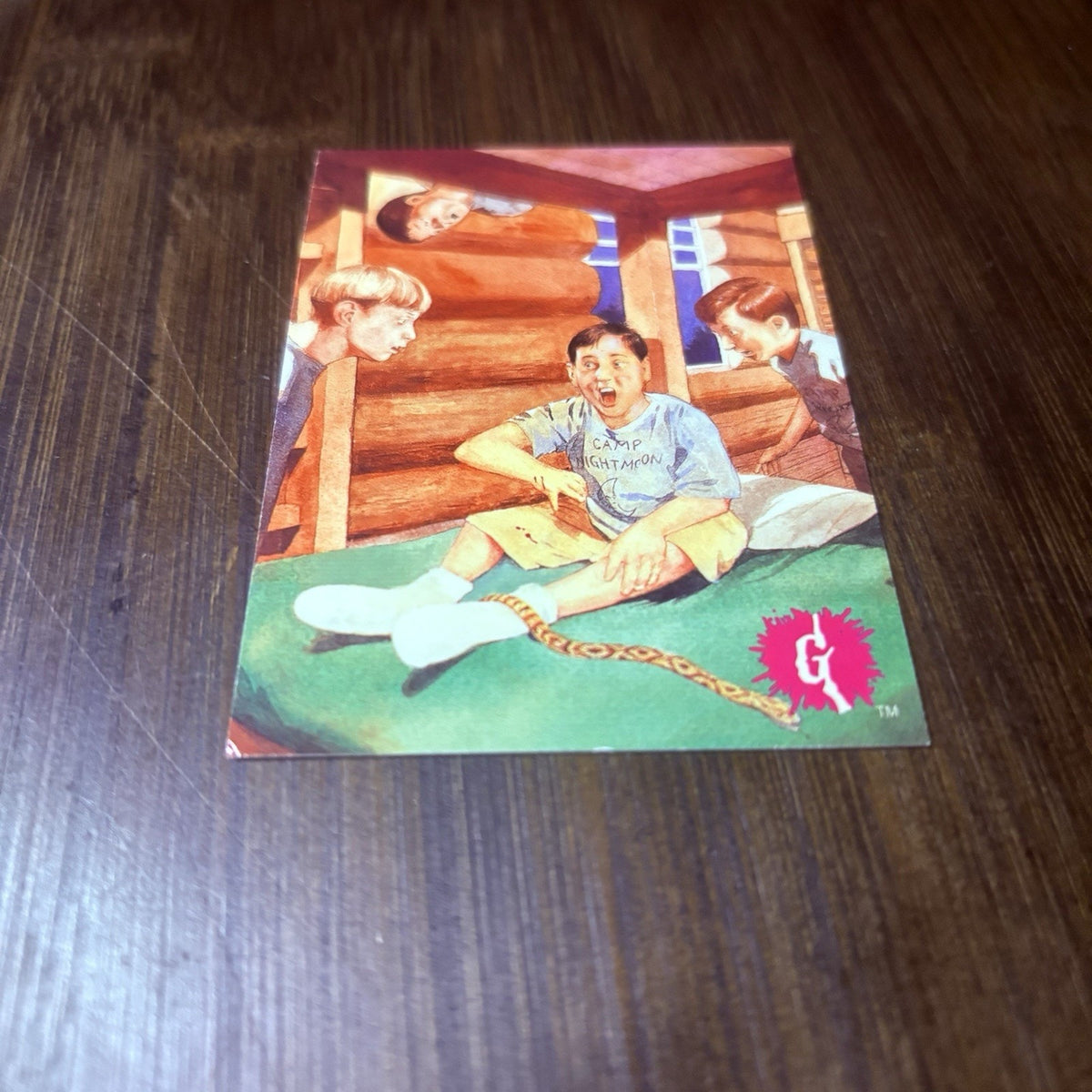 1996 Goosebumps Topps - Snake Bite! - #25 High Grade Trading Card, See Photos
