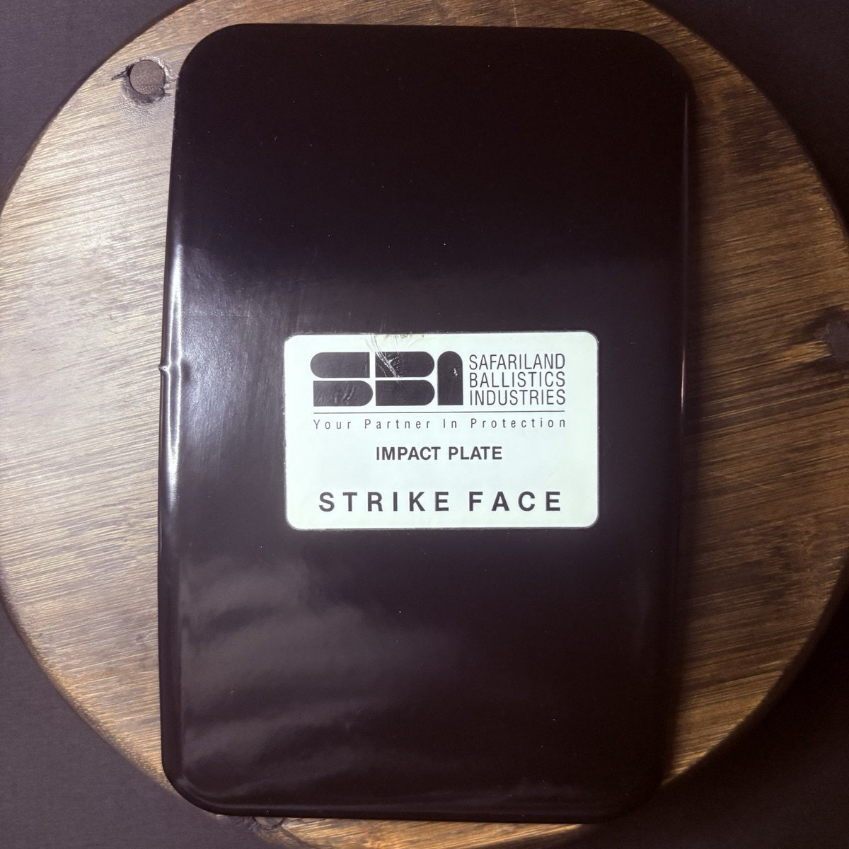 Safariland Impact Truama Plate 5"x 8" Hard Curved Safariland Ballistic Plate