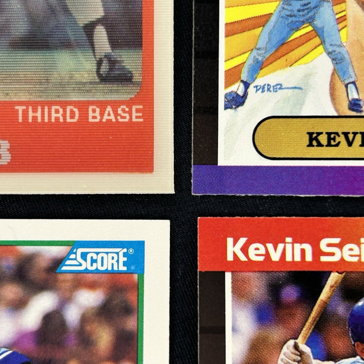 Kevin Seitzer (Lot Of 6) Trading Cards #670, #17, #292, #55, #238, Diamond Kings