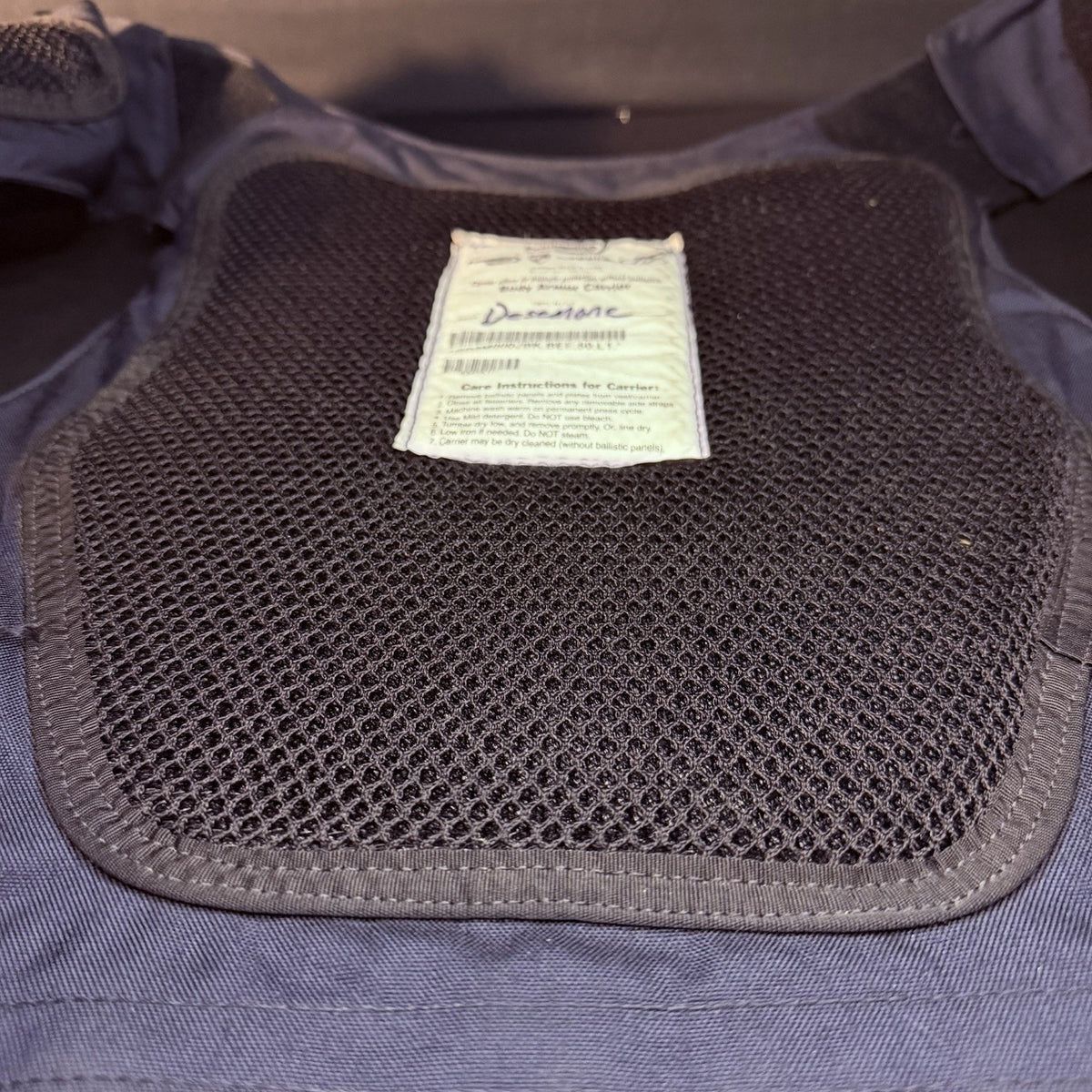 PB Tactical 3A Carrier Vest Size Large 50 Long Ballistic IIIA w/Vented Padding