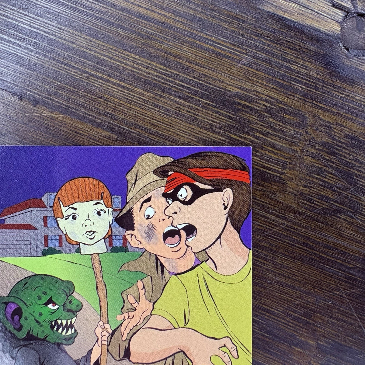 1996 Goosebumps #31 "Terrifying Turnabout" Lot Of (2) High Grade Trading Cards