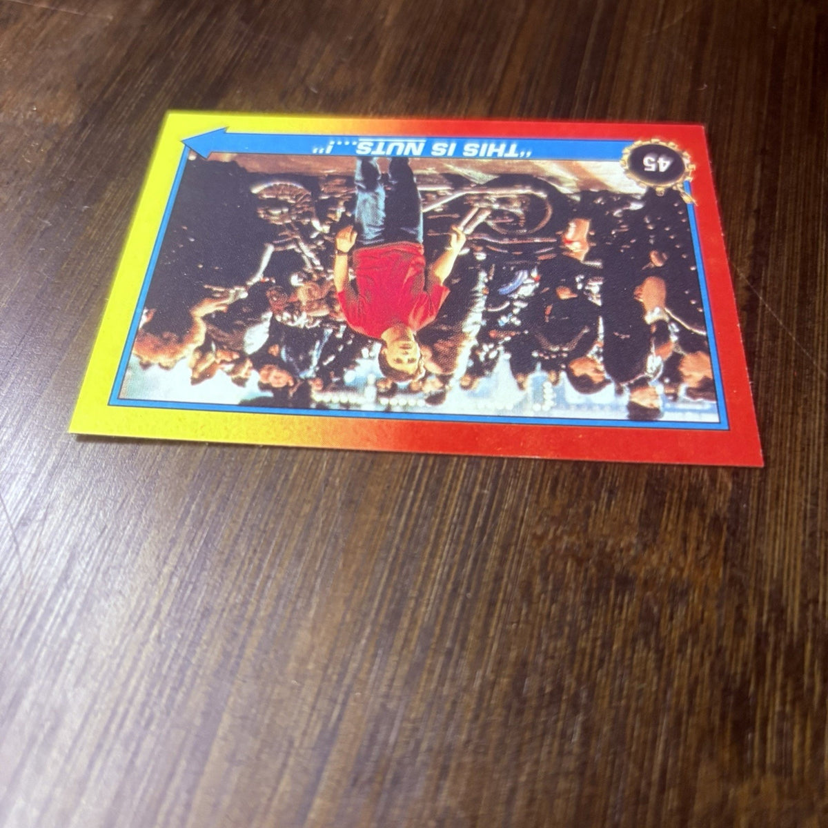 Back To The Future II Trading Card #45 "THIS IS NUTS...!" High Grade, See Photos