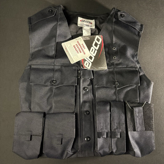 Elbeco Tactical Carrier Size X-Small Black w/Magazine & Radio Pouch & Waistband