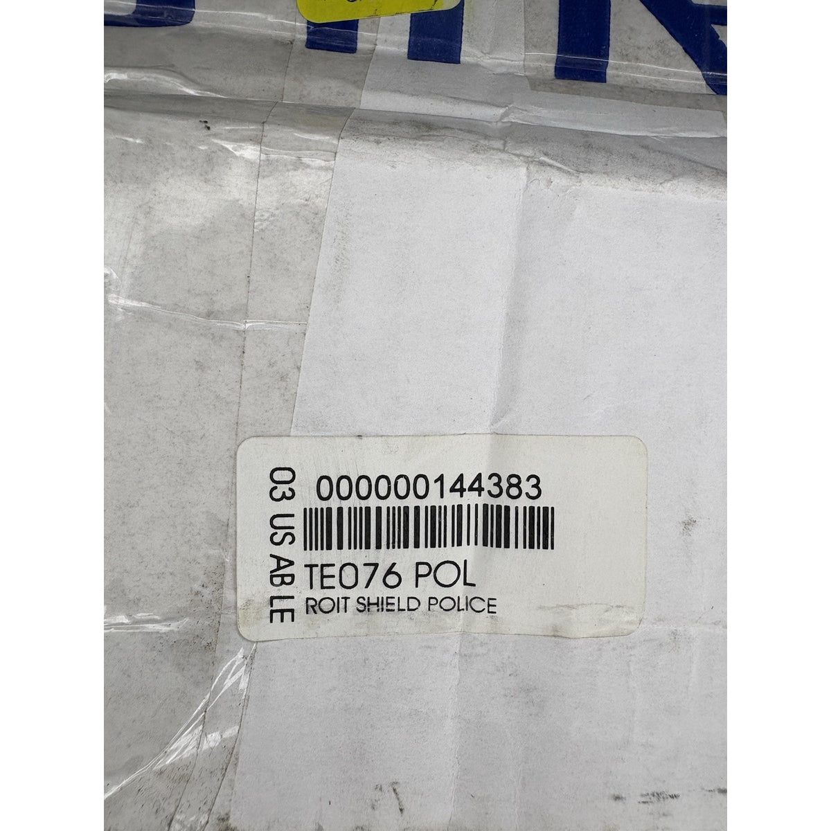 Shield By Sirchie Tactical 36”x 20” NIB w/Handles & Strap