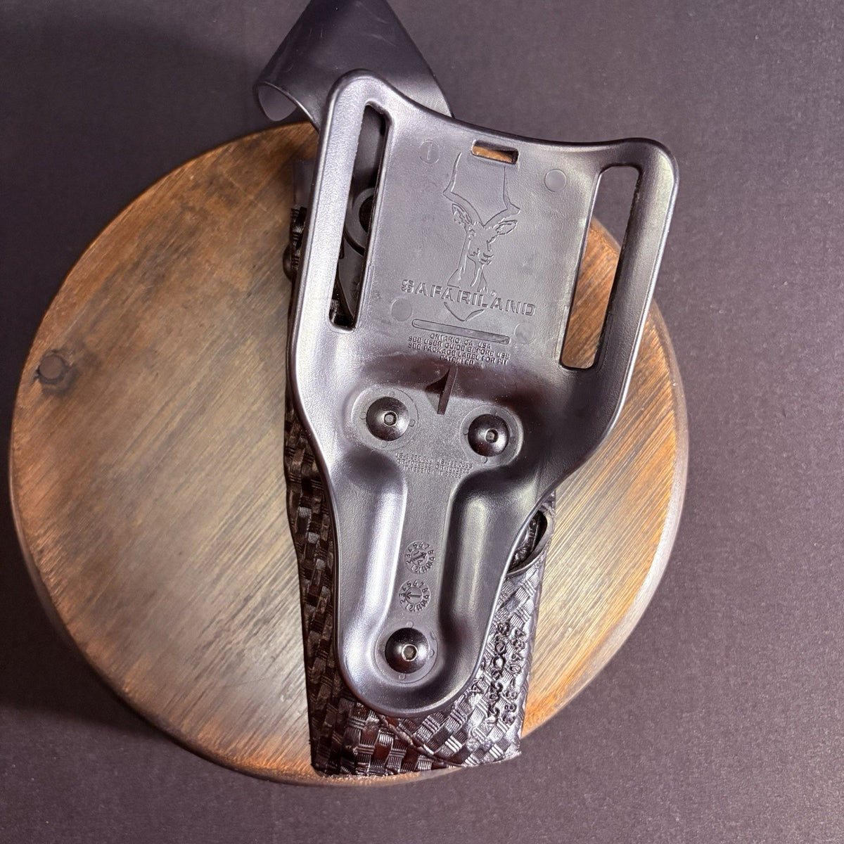 Safariland GLOCK 20/ 21 Duty Holster RH 6360 ALS/SLS Leather, Level 3 Retention