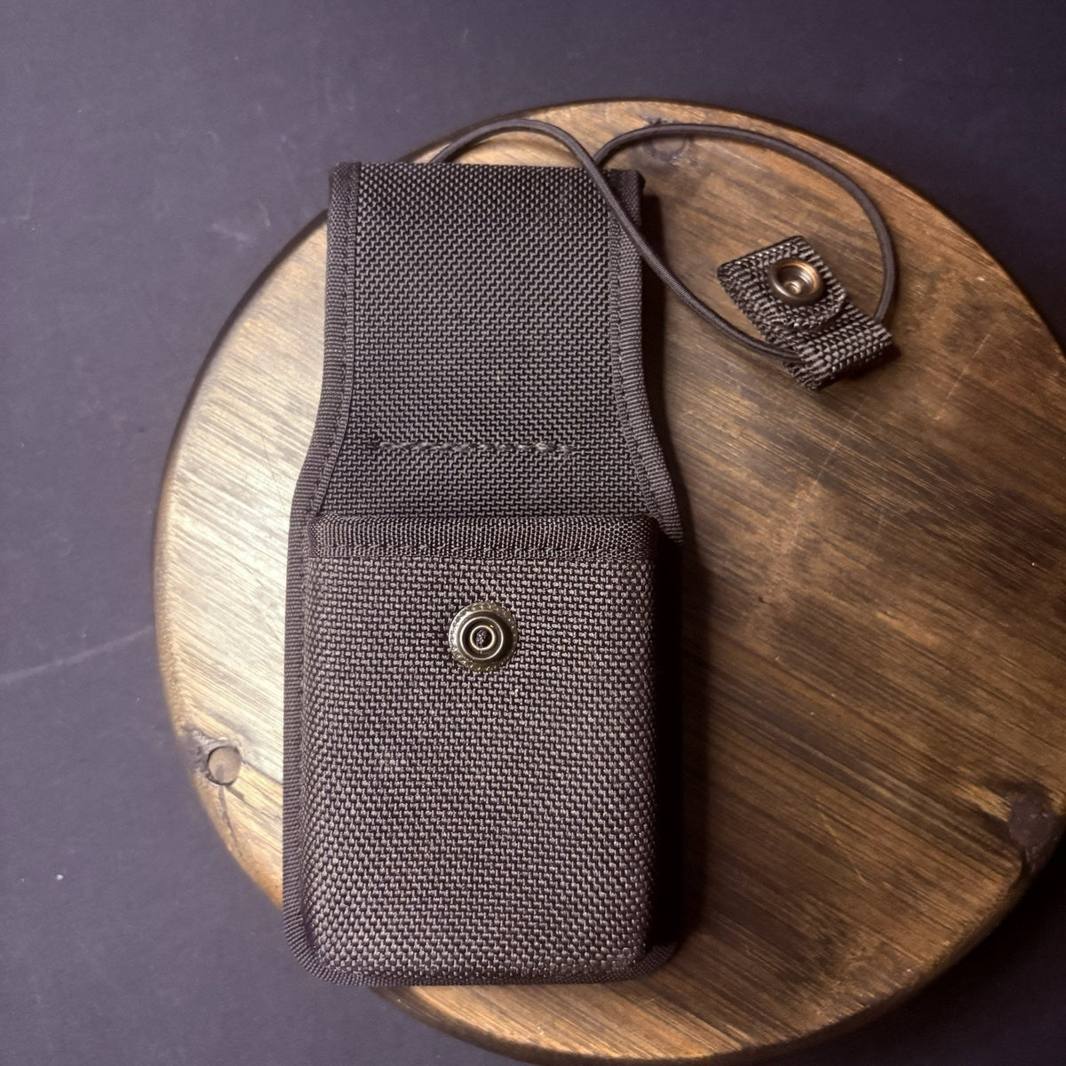 Bianchi 8014 Universal Radio Carrier Pouch Holder Black 2.25" Belt Loop