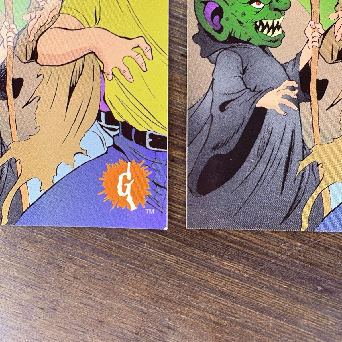 1996 Goosebumps #31 "Terrifying Turnabout" Lot Of (2) High Grade Trading Cards
