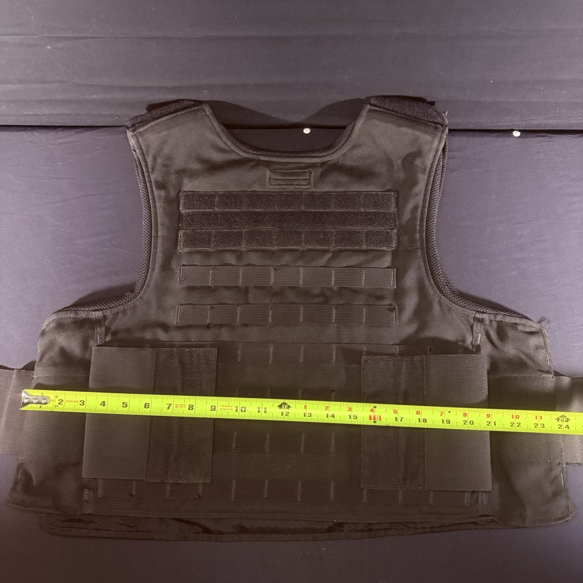 NEW ABA Tactical Plate Carrier Size XL Black Nylon MOLLE Vest