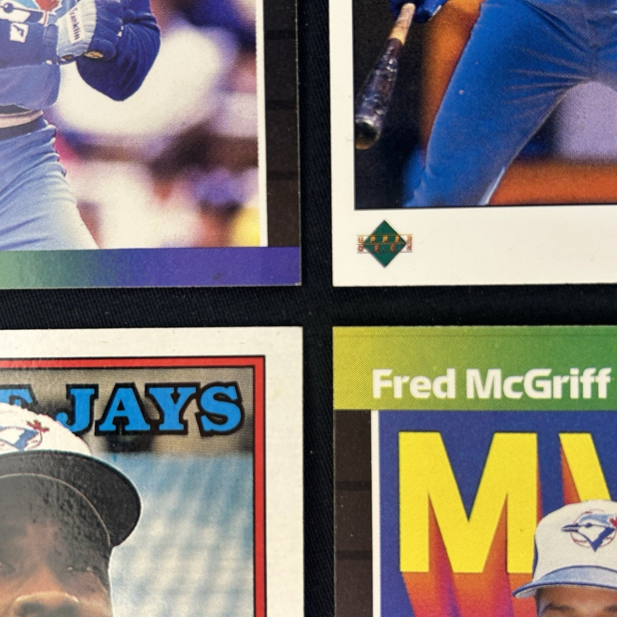 Fred Mcgriff (Lot Of 4) Trading Cards #70, #463, BC-19, #572