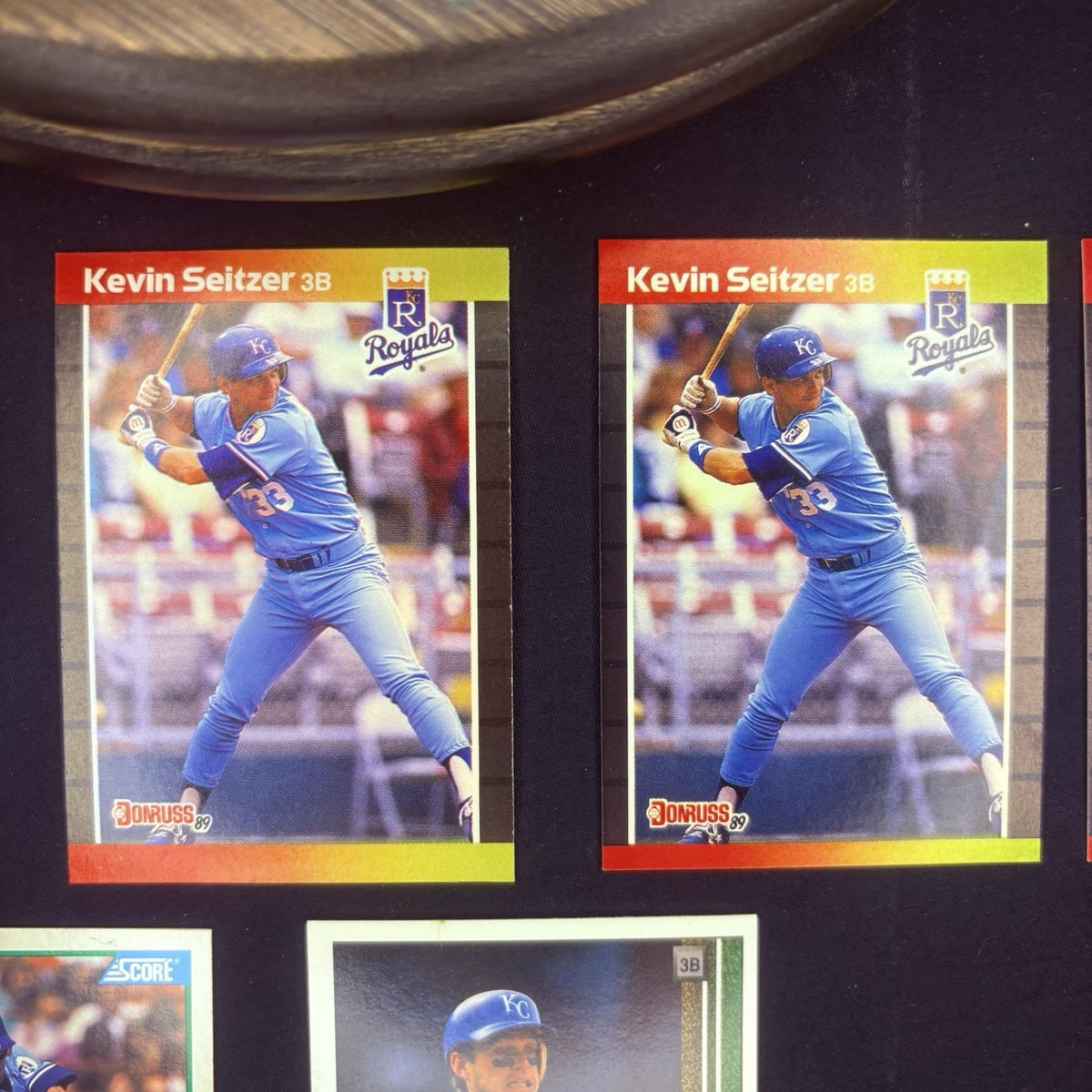 Kevin Seitzer (Lot Of 14) Trading Cards #670, #510, #292, #55, #238, No. 10