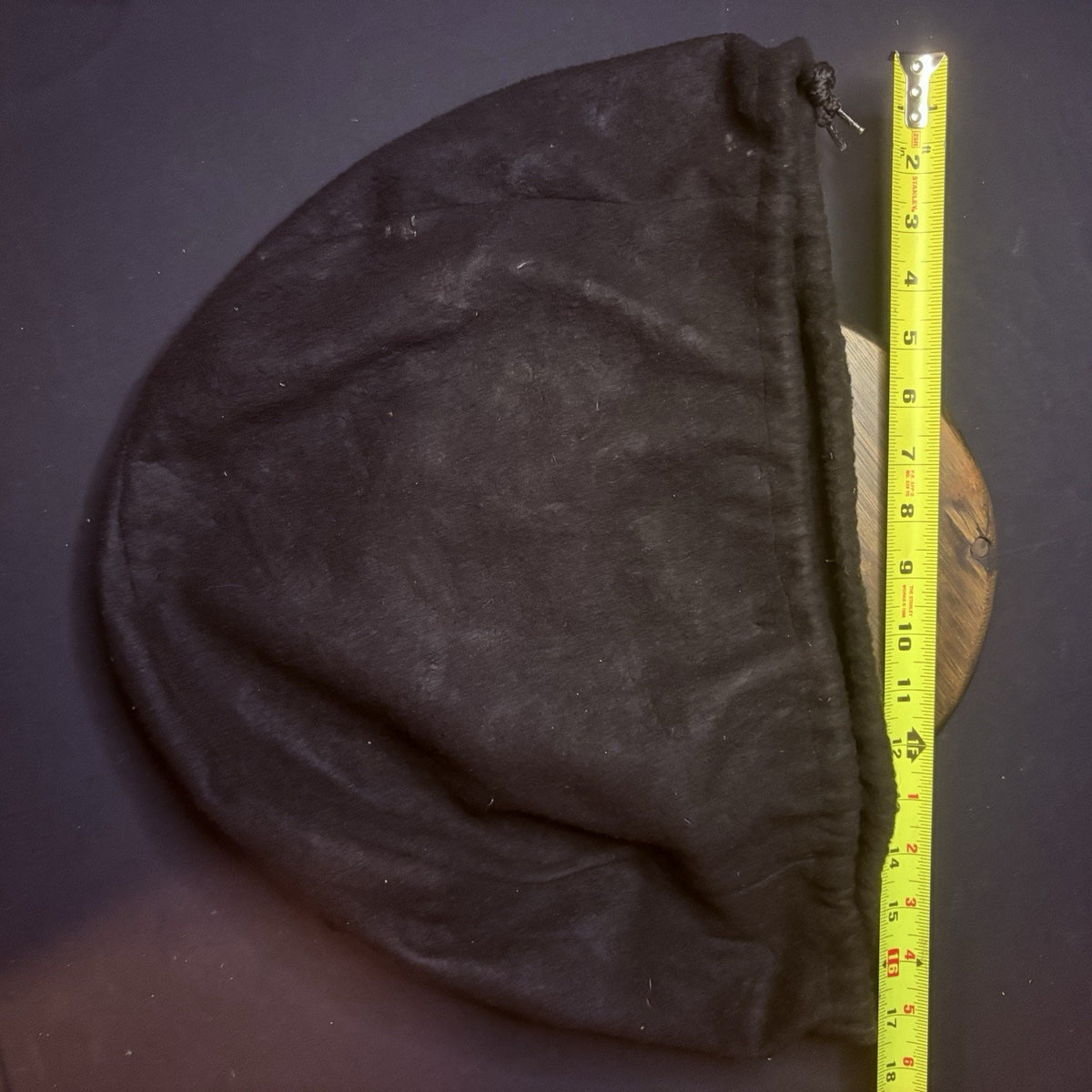 Helmet Case Soft Cloth Bag for Helmet w/ Drawstring Black