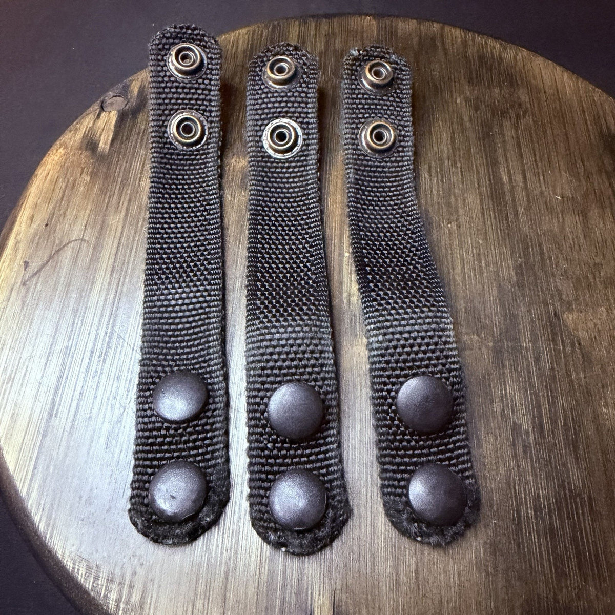Bianchi Belt Keeper Patrol Tek Nylon 6.5” For Duty Belts Lot Of 3 Black Keepers