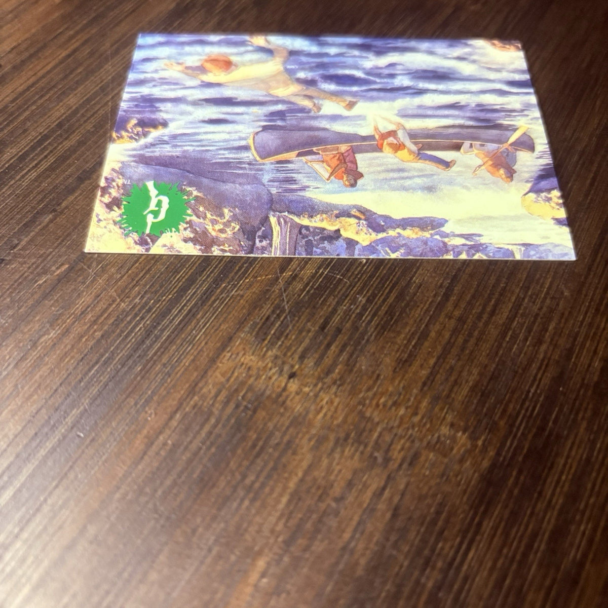 1996 Topps Goosebumps #27 Raging River Rescue! High Grade Trading Card See Photo