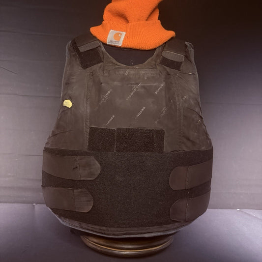 Second Chance 3A Bullet Proof Vest Size Large Long Concealable IIIA Ballistic