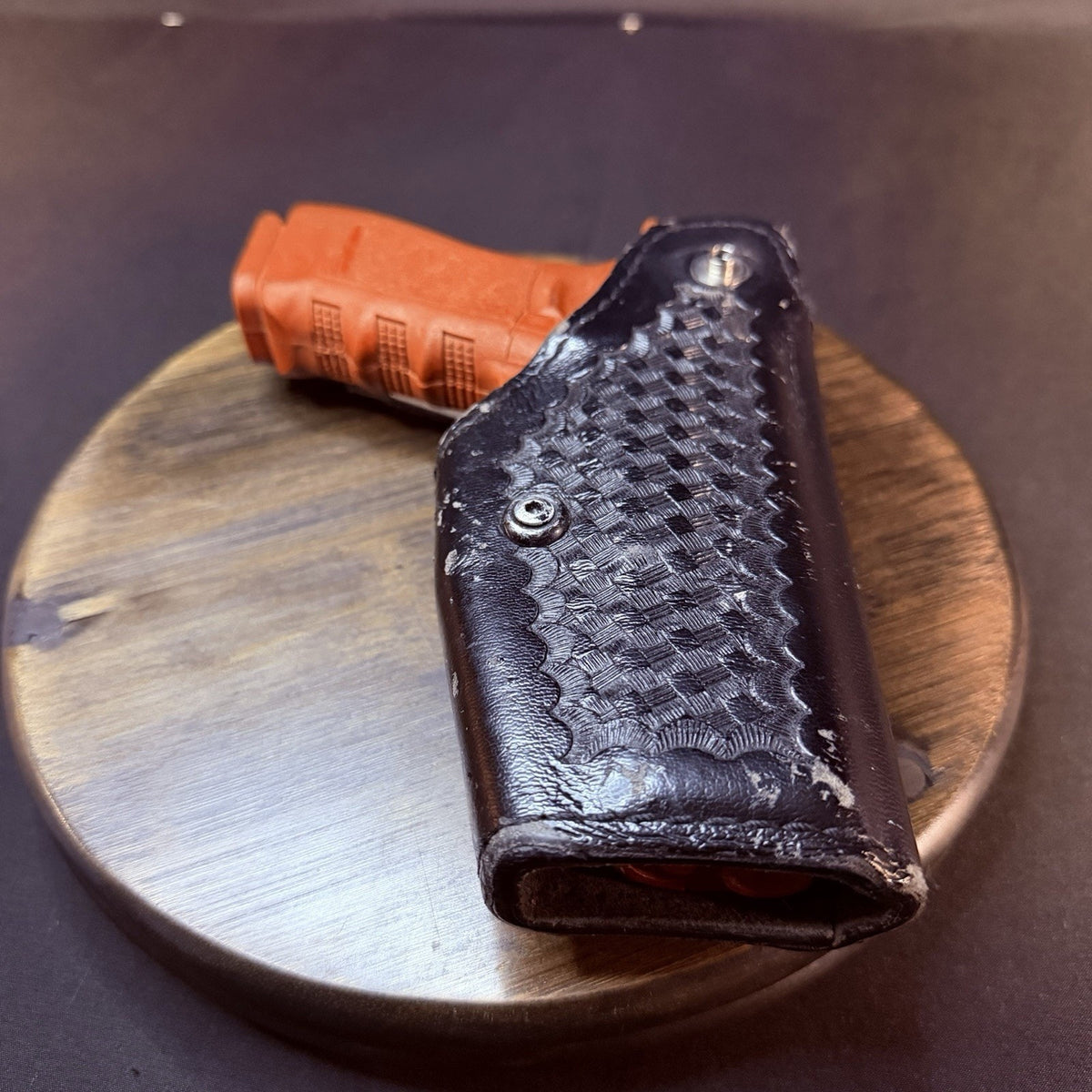 Safariland 6280 GLOCK Duty Holster Basketweave Glock 17/22 RH No Belt Loop