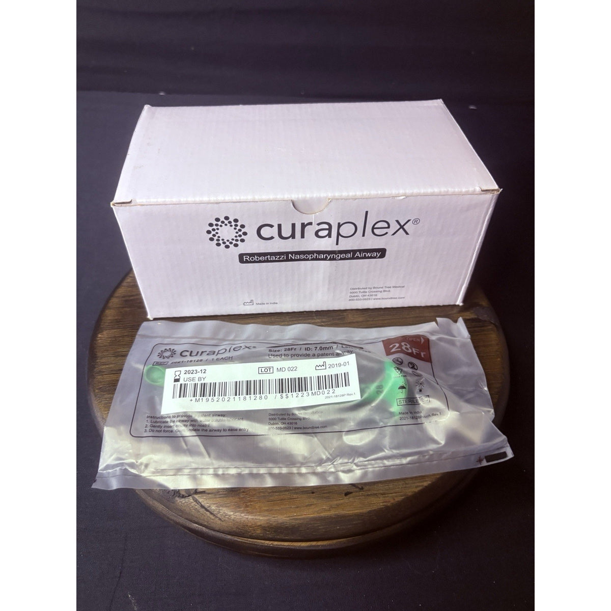 Robertazzi Nasopharyngeal (Box Of 10) Airway 28 Fr. ID 7mm 181128