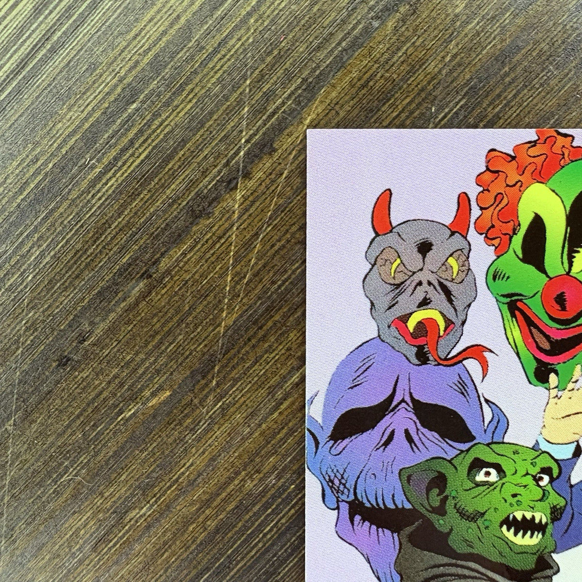 1996 Floating Faces Of Fear 33 R.L.Stine Goosebumps Trading Card, High Grade