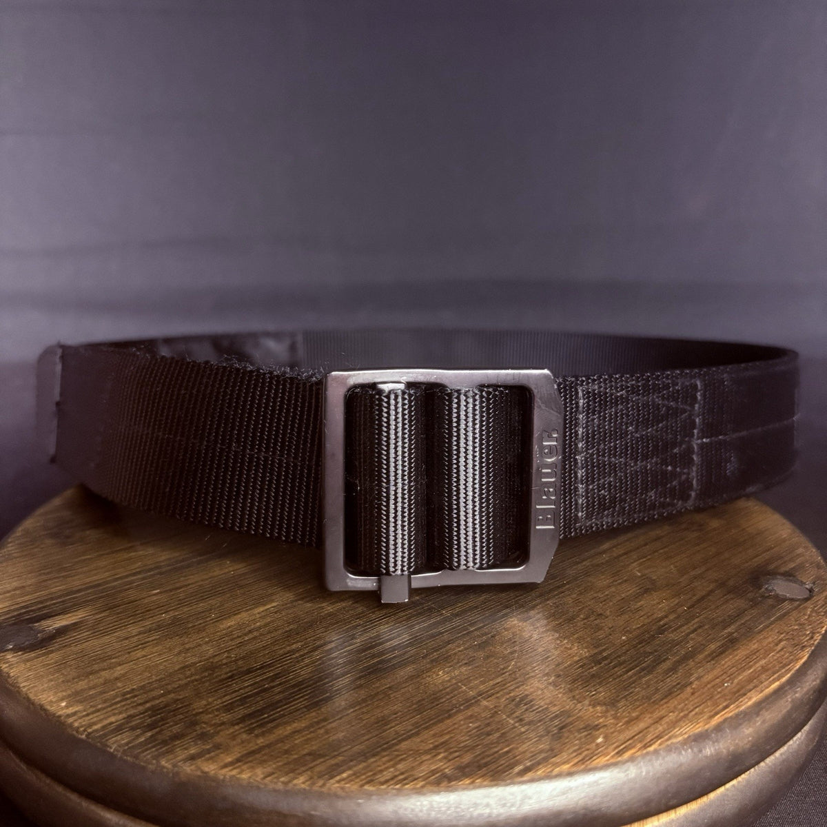 Blauer Vise Trainers Belt Size XL 40"- 42" Long 1.75” Wide, B002 Black Nylon Web