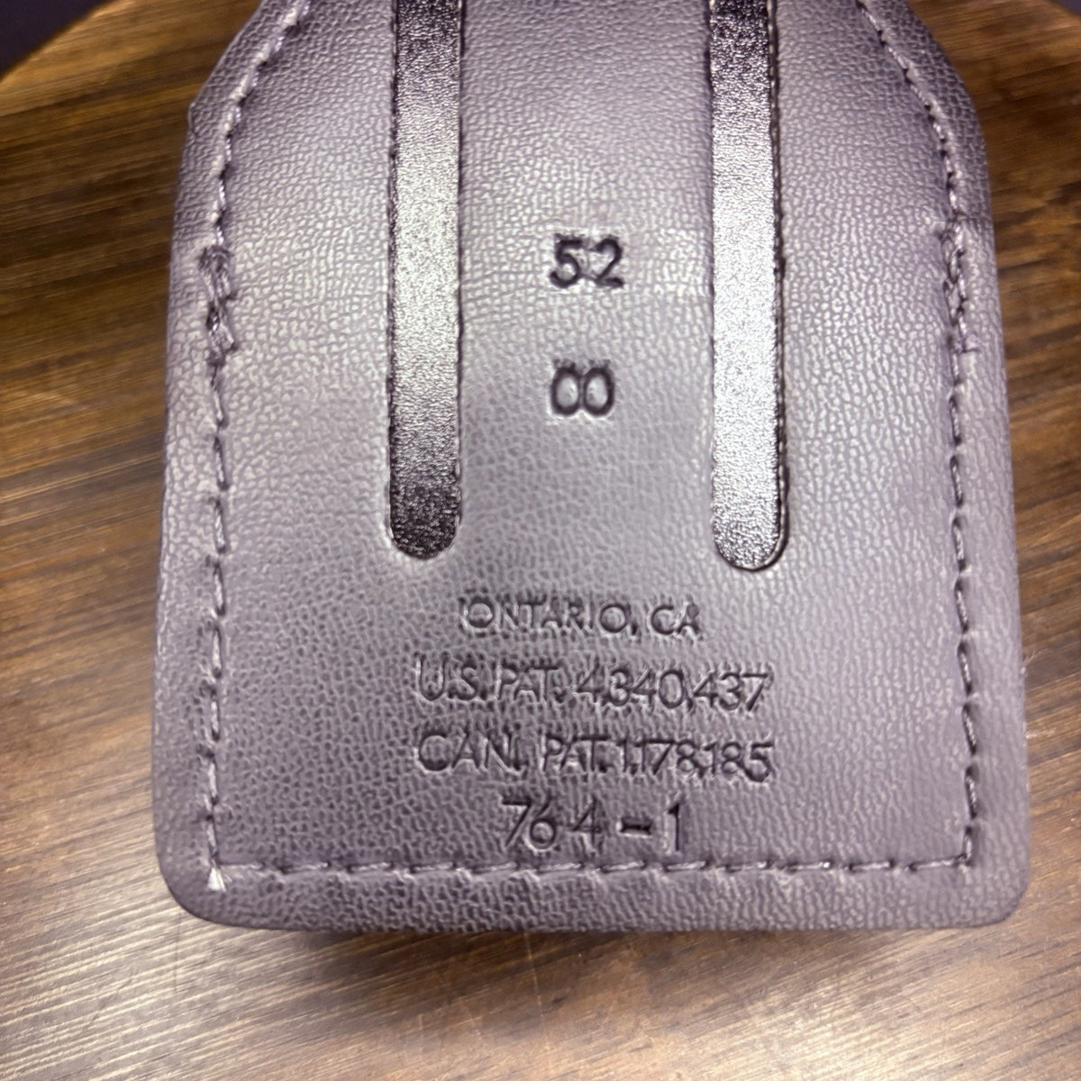 Safariland Tape Recorder Holder Universal Leather Cassette Pouch 764-1-2
