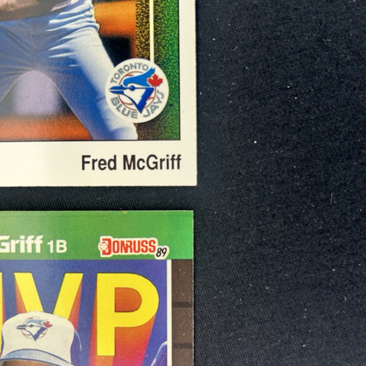 Fred Mcgriff (Lot Of 4) Trading Cards #70, #463, BC-19, #572