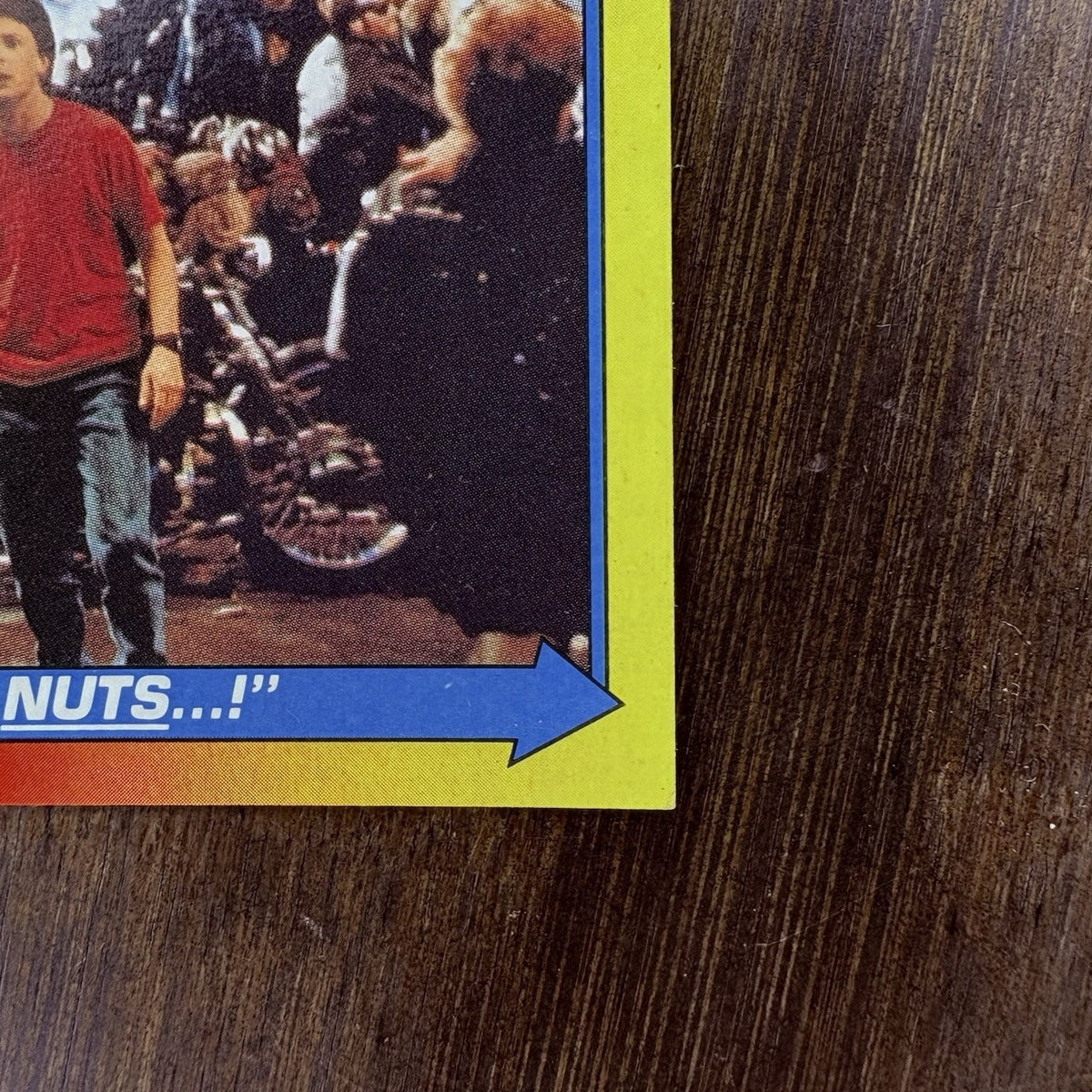 Back To The Future II Trading Card #45 "THIS IS NUTS...!" High Grade, See Photos
