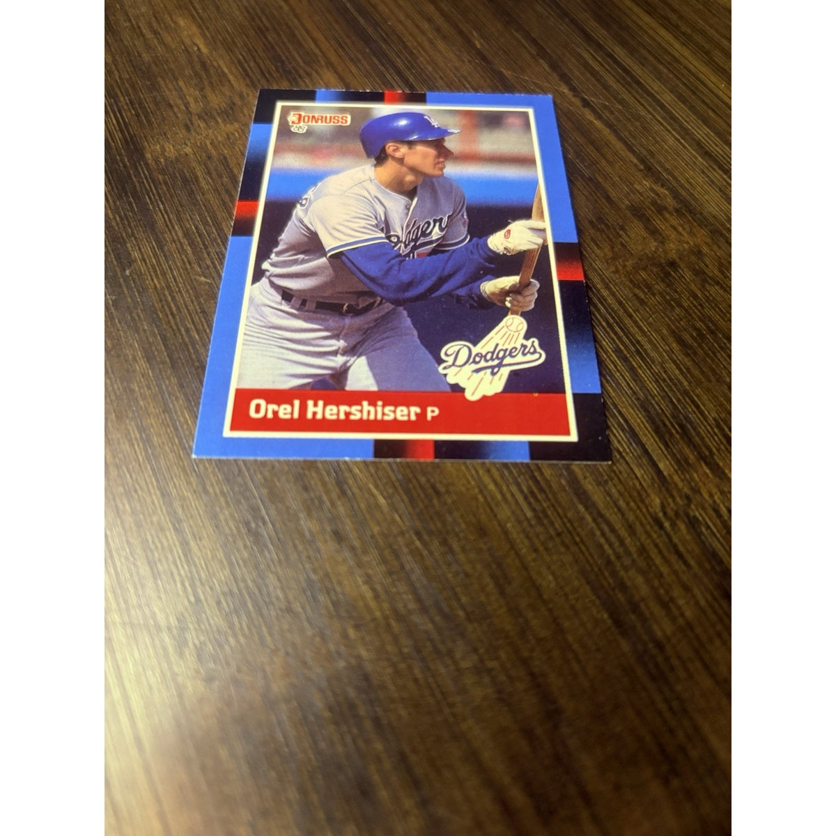 Orel Hershiser Pitcher Los Angeles Dodgers Donruss 1988 Card #94