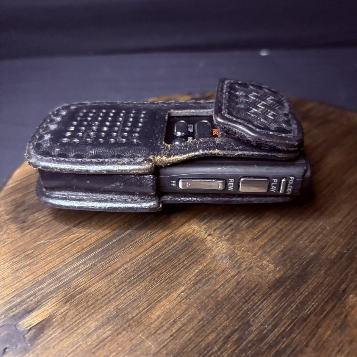 Olympus Puma Voice Recorder w/ Aker Leather Holster, Dictation