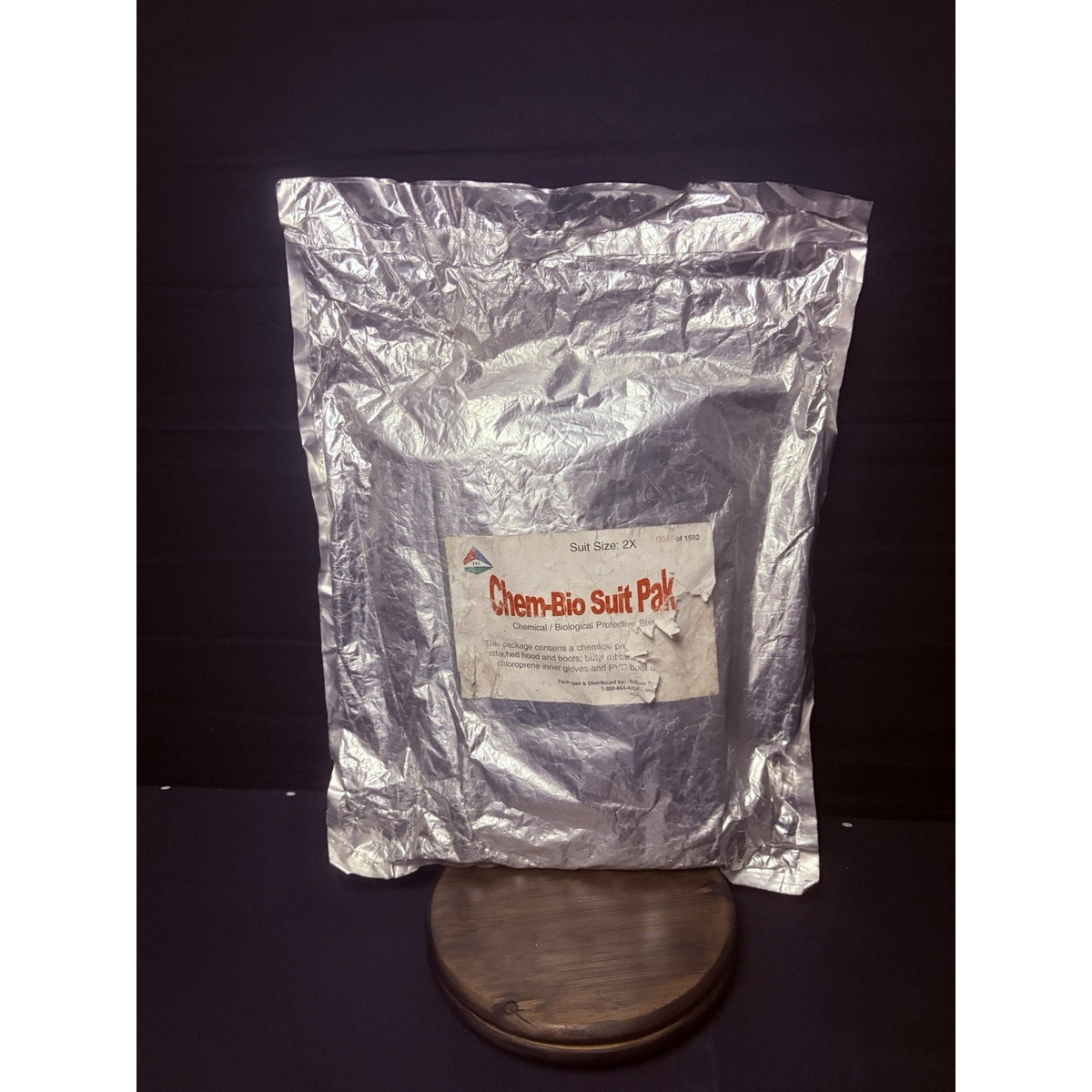TriCon Hazard Spill Kit Size 2XL, Level C w/Tychem F Suit, Gloves, & Boots