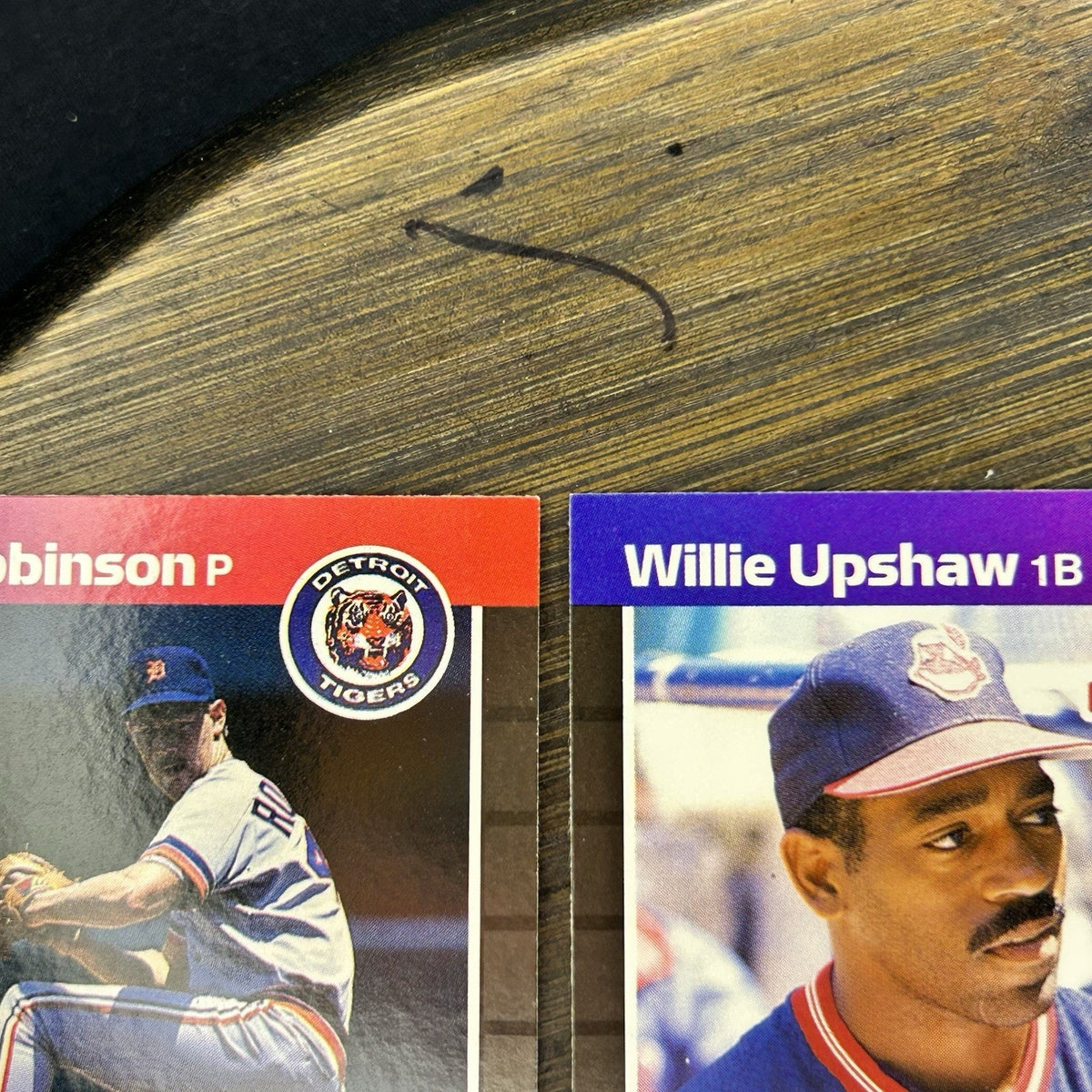 Donruss 1989 High Grade #470, #492, #498, #349, #345 MLB Baseball (Lot Of 5)