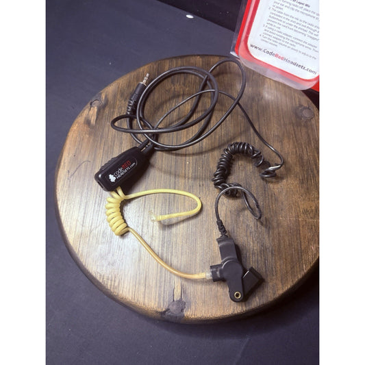 Code Red Investigator M2 Pack Silent Listen Only Radio Earpiece Value Pack
