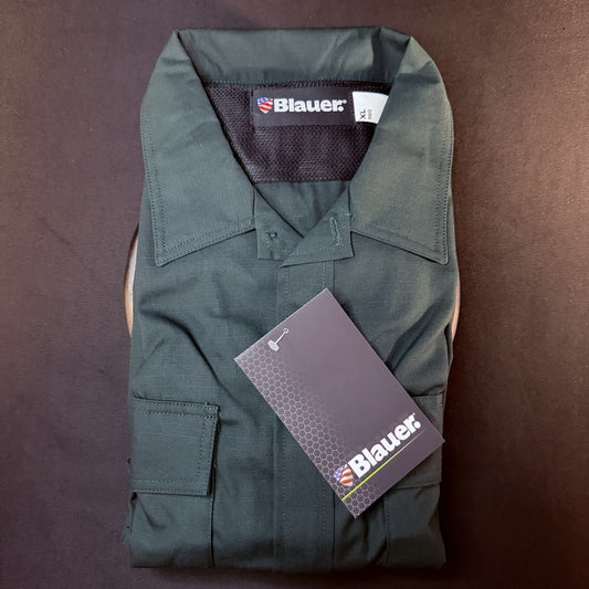 Blauer Short Sleeve Duty Shirt Size XL Spruce Green 8740 BDU Tactical