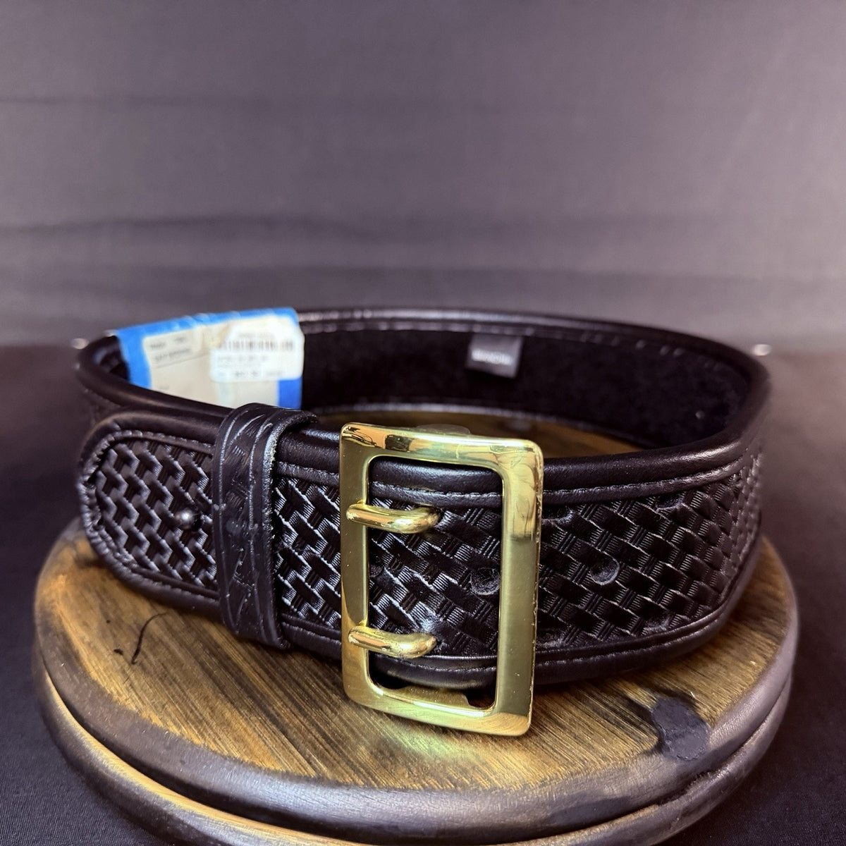 Bianchi 7960 Duty Belt Size 26"- 28" Brass Buckle, AccuMold Elite Browne 2.25"