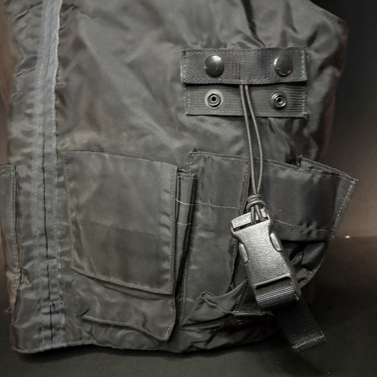 ABA Tactical Plate Carrier Vest Size XL Black With Pouches