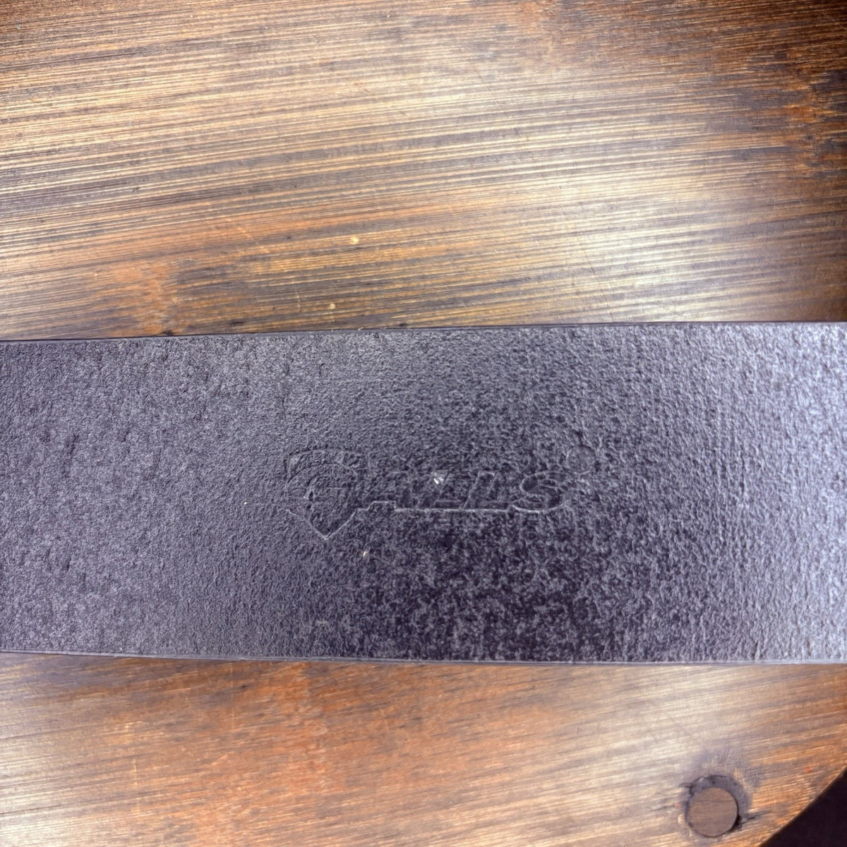 Galls Belt Size 44” Off Duty Plain Black Leather w/ Chrome Buckle LP1213 Law Pro