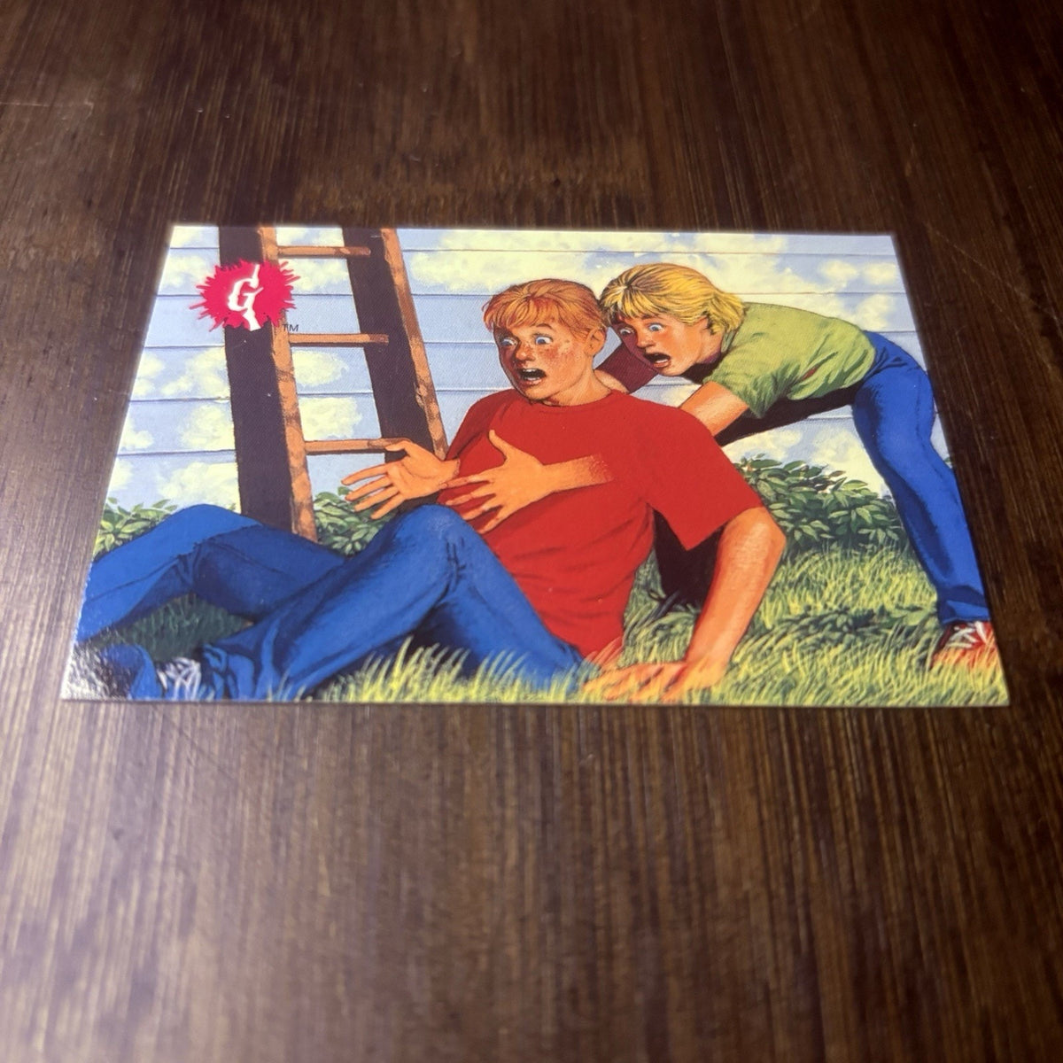 1996 Goosebumps Just Passing Through #28 High Grade Trading Card, See Photos