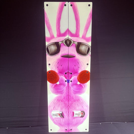 Energizer Bunny Display, Pink Bunny Signs Lot of 2
