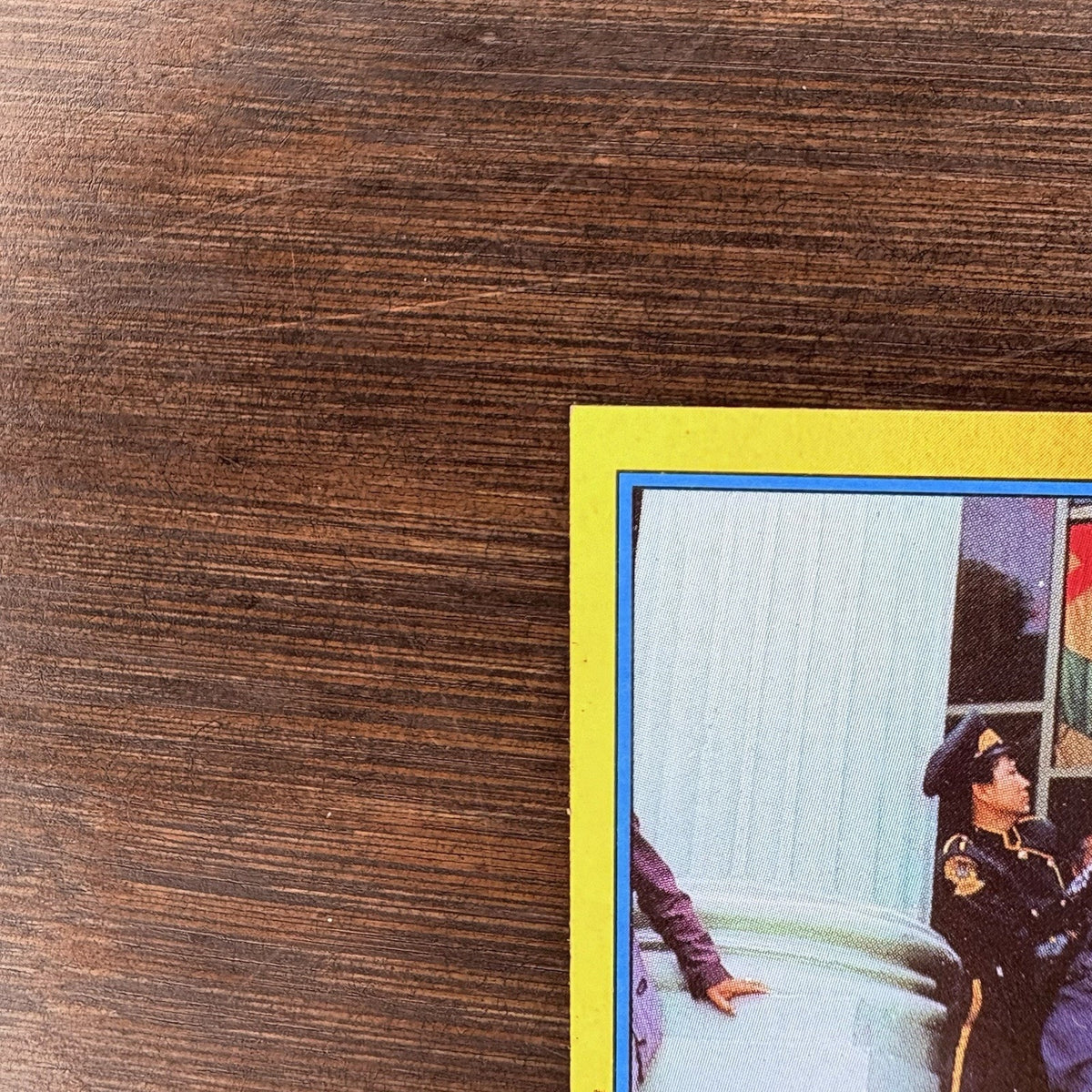 Back To The Future 2 1989 Topps #22 "Griff Is Fully Foiled" High Grade Card