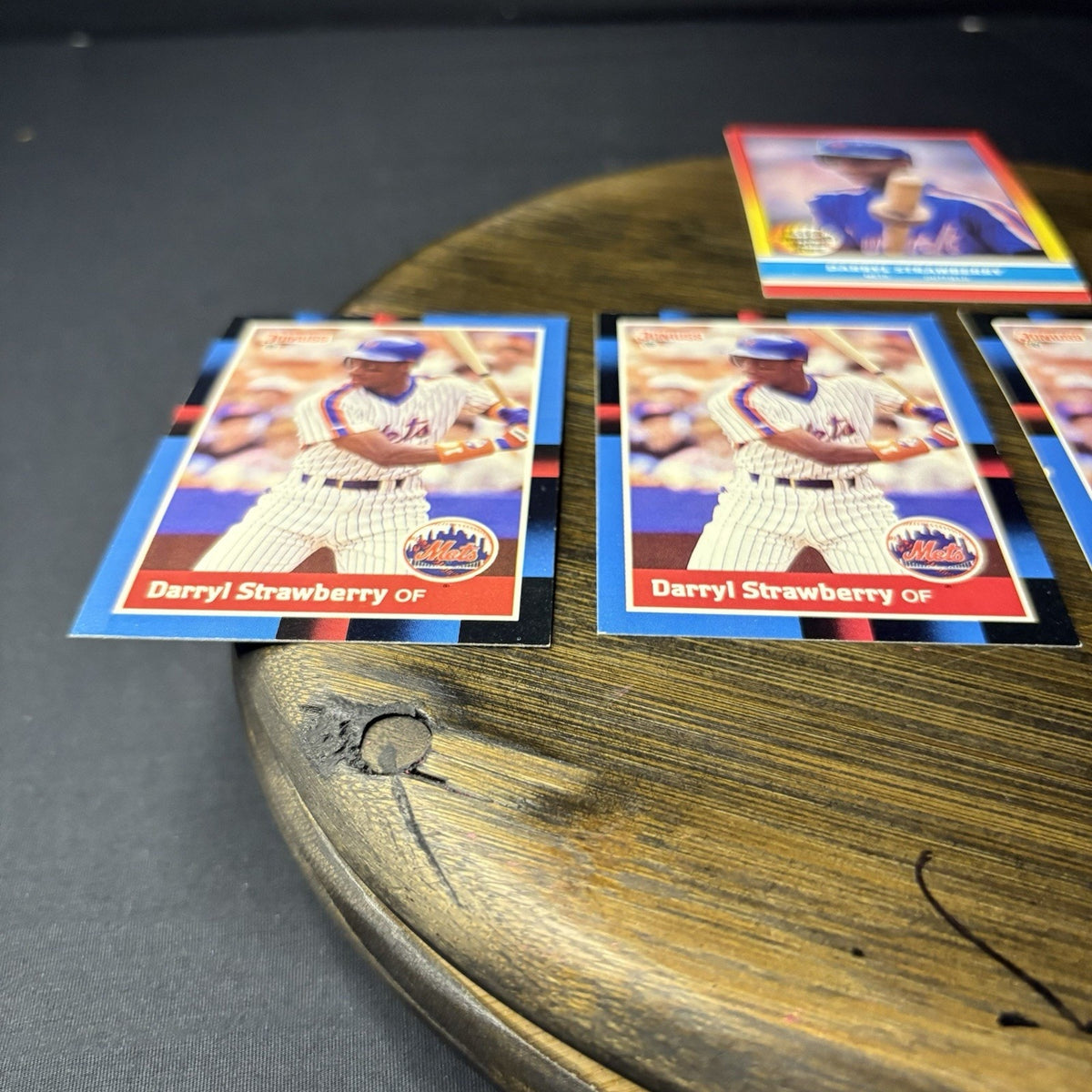 Darryl Strawberry Lot (5) Baseball Cards 1988 Fleer HIGH GRADE New York Mets MLB