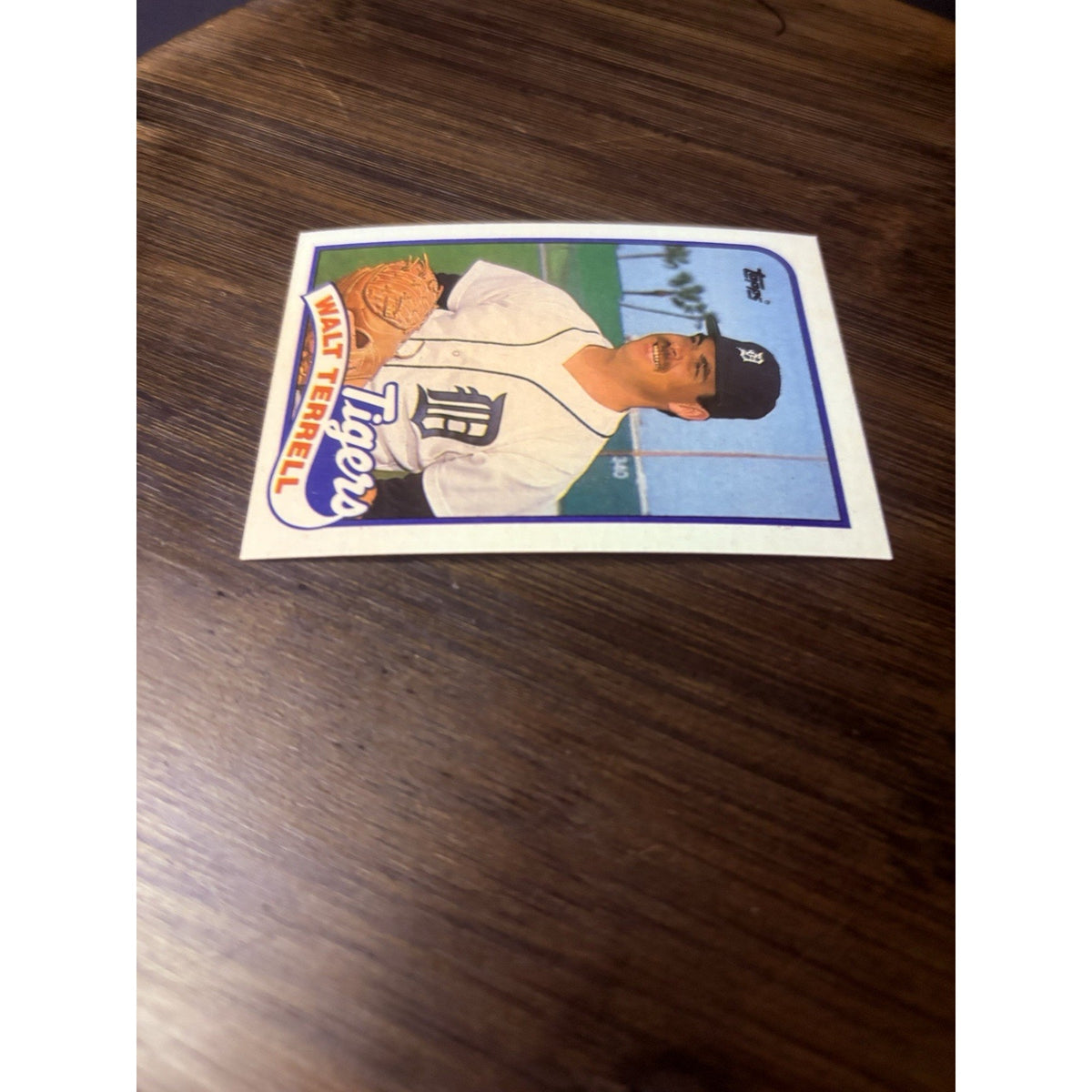 1989 Topps #127 Walt Terrell Tigers 8 High Grade See Photos